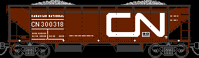 CN ballast car