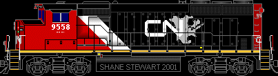 CN GP40-2lw
