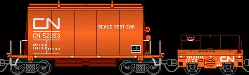 CN Scale Test Cars