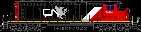 CN SD40-2w