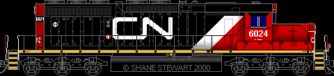 CN SD40QRM