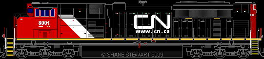 CN SD70M-2