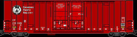 CP Excess Height Box Car