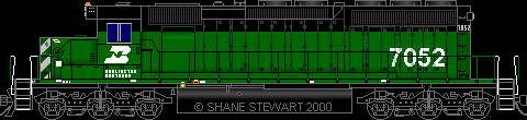 Burlington Northern SD40-2