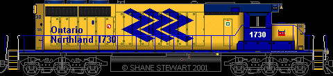 Ontario Northland SD40-2