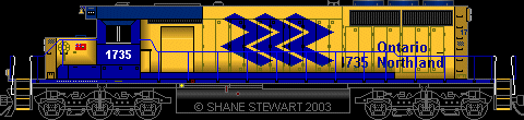 Ontario Northland SD40-2