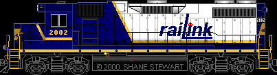RaiLink GP38-2
