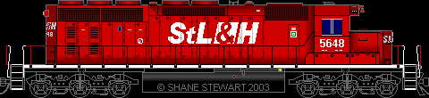 St. Lawrence and Hudson SD40-2